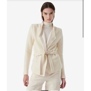 IRO Iquitos Jacket Wool Bland Fitted Size 36 NWT Retails $780
